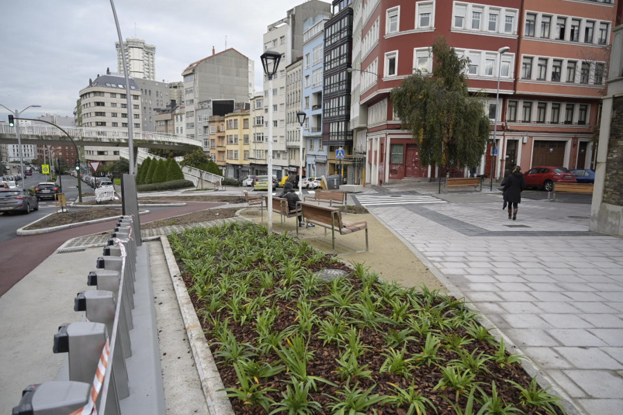 La estación de BiciCoruña de la avenida de Arteixo, en A Coruña, funcionará desde el lunes