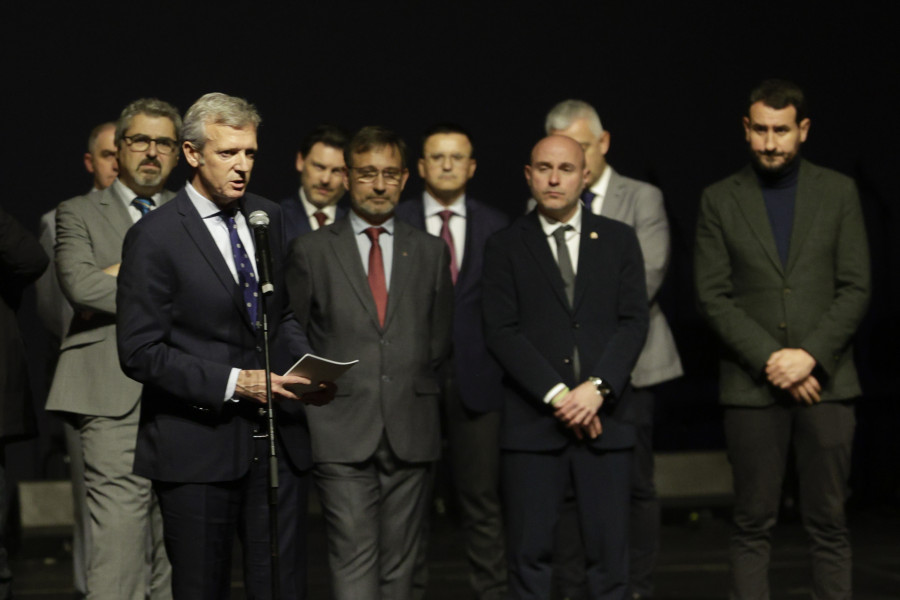 Rueda amosa no Liceu de Barcelona o seu orgullo polos galegos en Cataluña