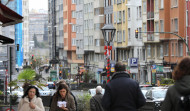 Los comerciantes de Os Mallos, en A Coruña, convierten la ronda de Outeiro en un paseo de la fama navideño