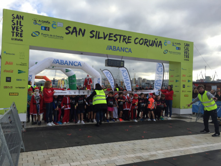 La XIII San Silvestre Coruña amplía el cupo de inscripción de las pruebas infantiles