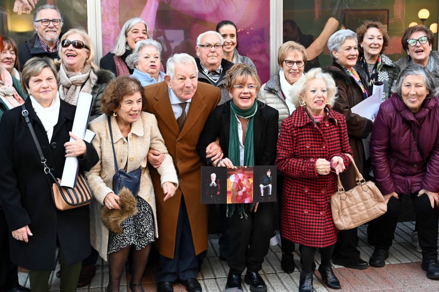 De los bailes en centros cívicos de A Coruña a competir con los modelos publicitarios