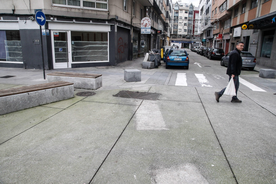 Movilidad reordenará la carga y descarga en la plaza de As Conchiñas