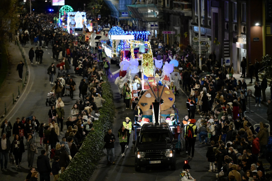 Cortes de tráfico, aparcamientos y líneas de autobús en A Coruña durante la cabalgata de Reyes