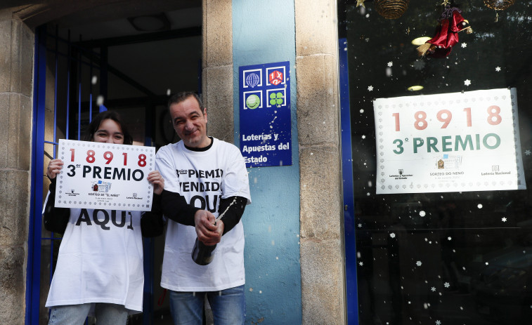 El segundo y tercer premios de El Niño salpican las cuatro provincias gallegas