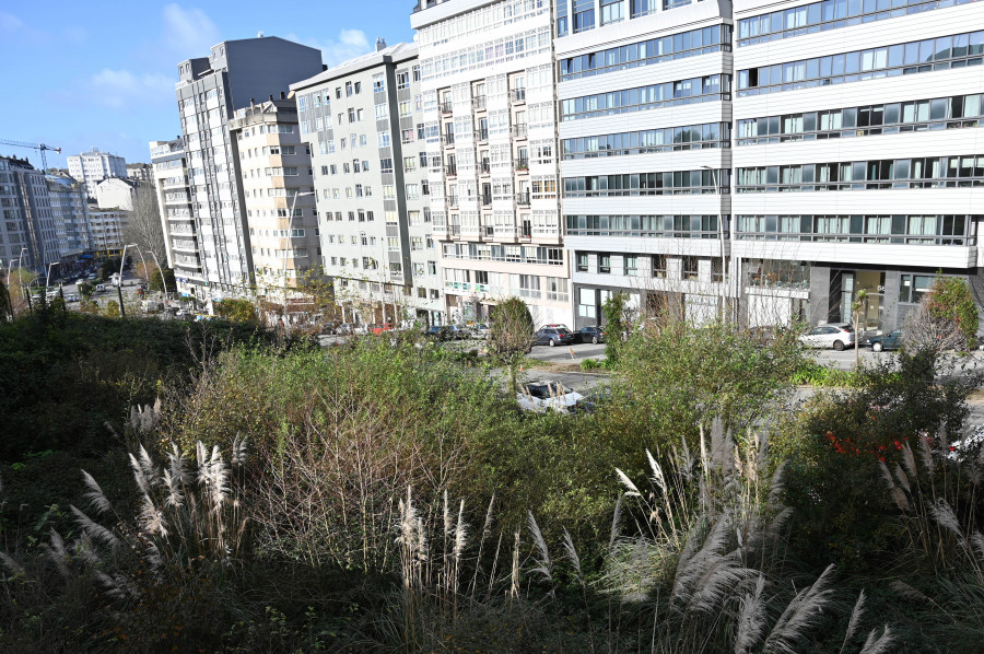 Piden construir una guardería en un solar junto al parque de Oza