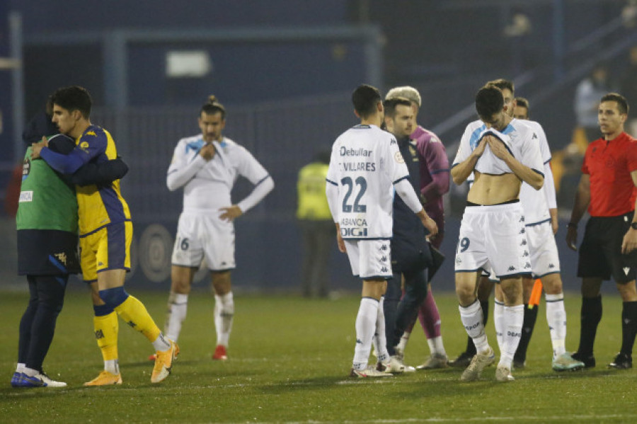 La racha triunfal del Depor se quedó en tres victorias