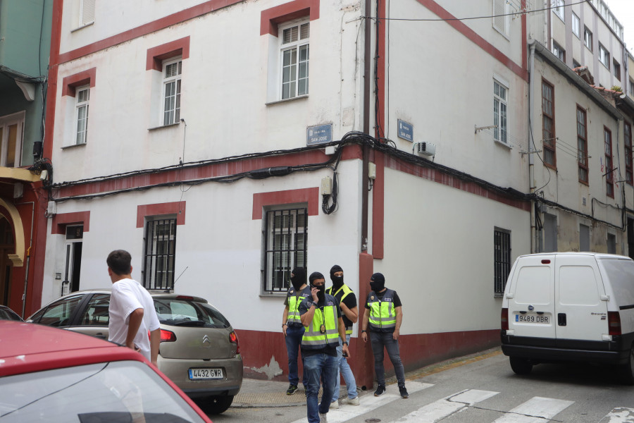 La mayoría de los narcopisos en A Coruña que cerró la Policía el año pasado vendía heroína