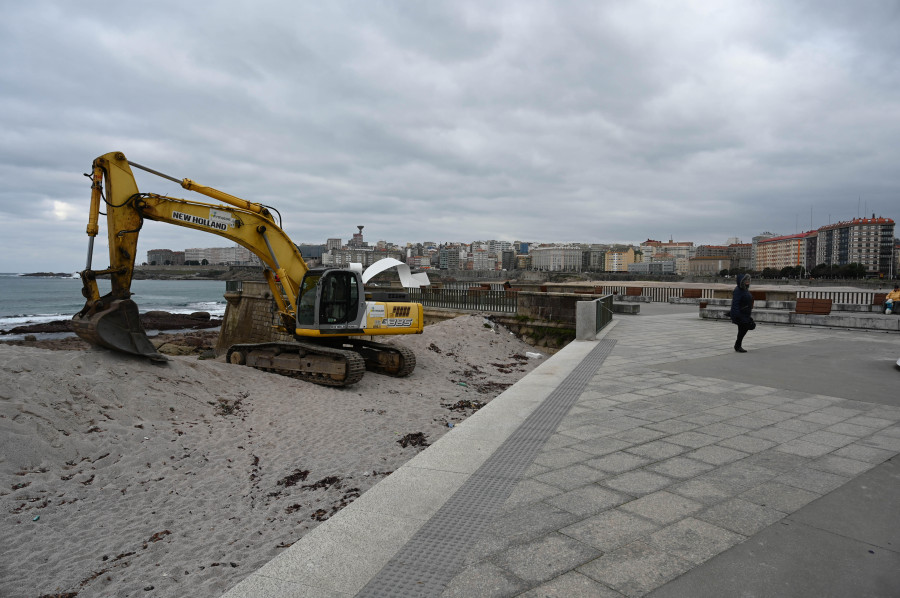 A Coruña se rearma contra los temporales