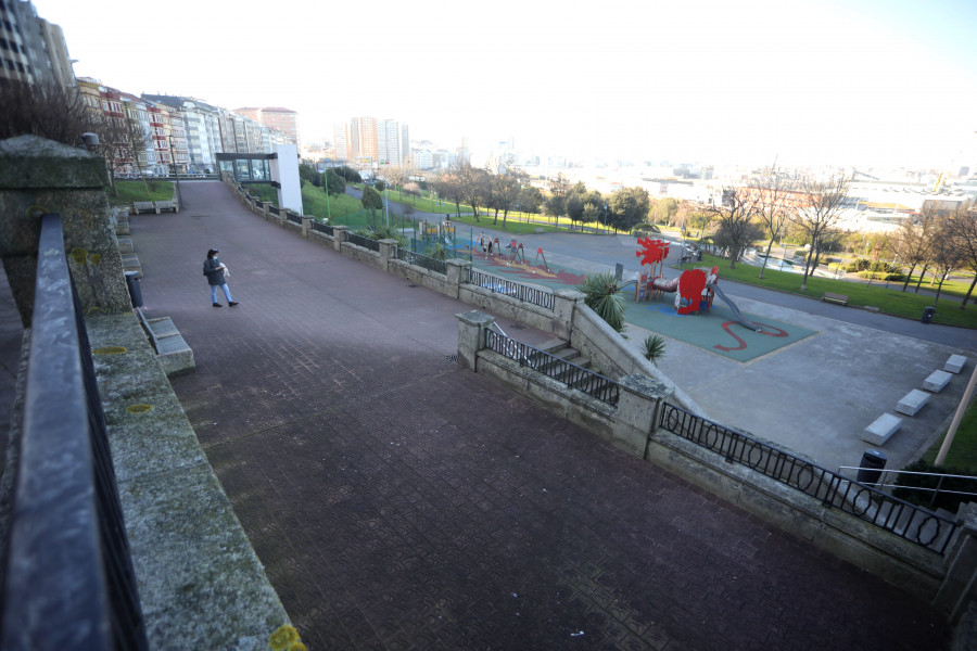 Nueva imagen para el mirador de Os Castros, en A Coruña