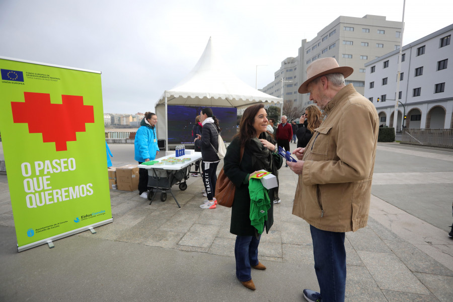 Avanza la transformación del Paseo Marítimo de A Coruña