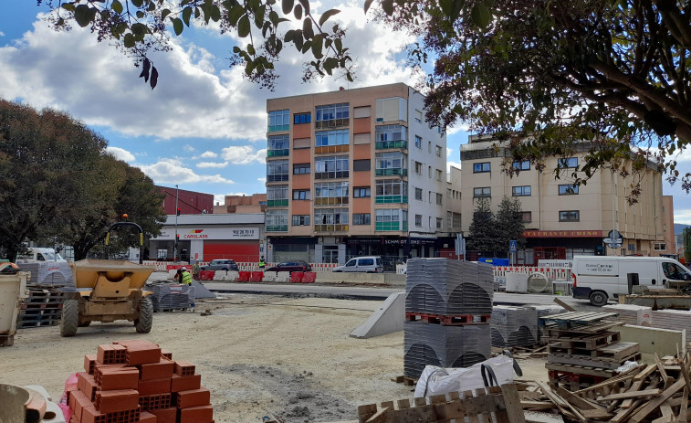 Oleiros quiere una pasarela peatonal sobre la futura glorieta de Solymar