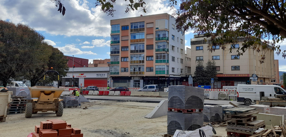 Oleiros quiere una pasarela peatonal sobre la futura glorieta de Solymar