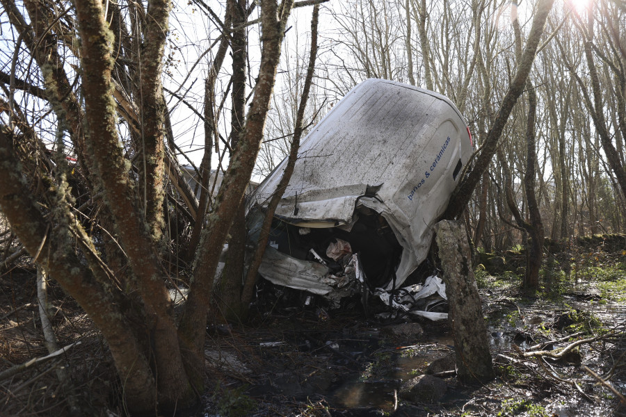 Fallece una persona y tres resultan heridas en un accidente múltiple en San Cibrao