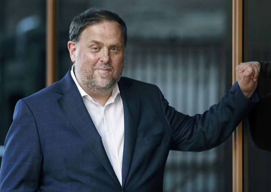 Oriol Junqueras formaliza su renuncia a la presidencia de ERC ante la Ejecutiva del partido