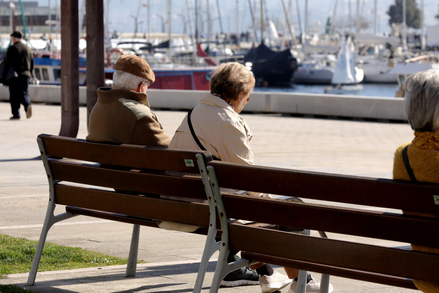 Uno de cada cuatro vecinos de A Coruña es mayor de 65 años