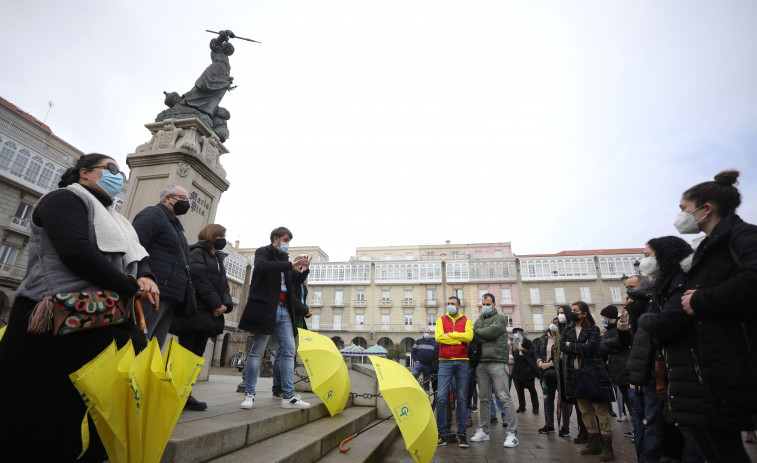 A Coruña se viste de Marineda para celebrar el día de los guías turísticos