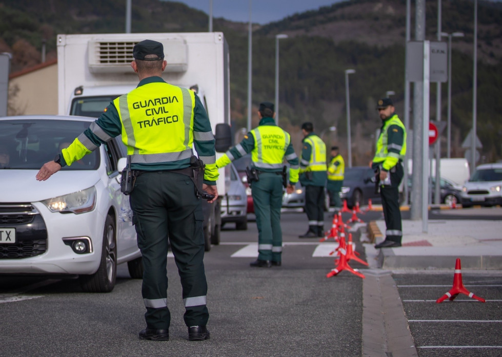 Control de la Guardia Civil