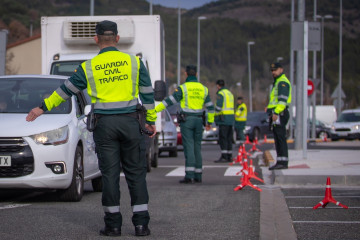 Control Guardia Civil de Tráfico