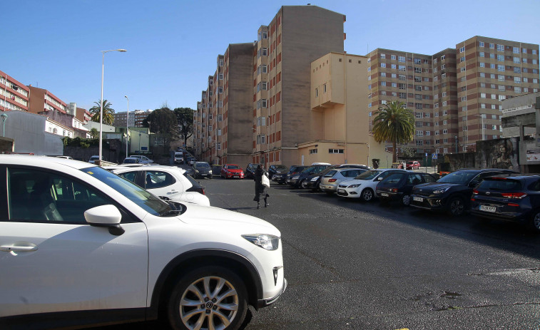 El Barrio de las Flores de A Coruña tendrá sus plazas de aparcamiento delimitadas