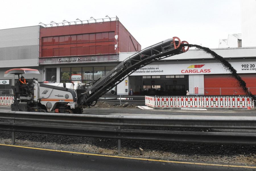 El alcalde de Oleiros prevé que las colas de tráfico serán frecuentes en Solymar debido a la dificultad de la obra del túnel