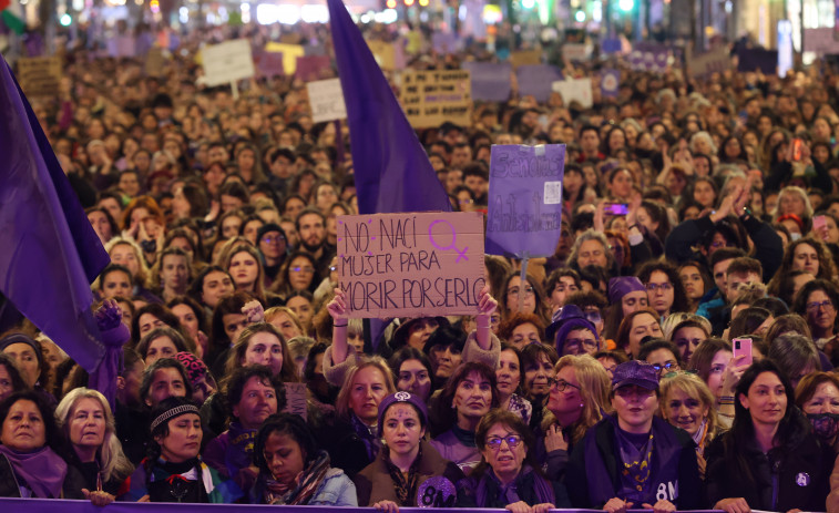 El feminismo sale  a la calle el 8-M  por separado en las principales ciudades pero con fuerza