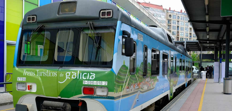 Los trenes turísticos de Galicia alcanzan el 80% de ocupación