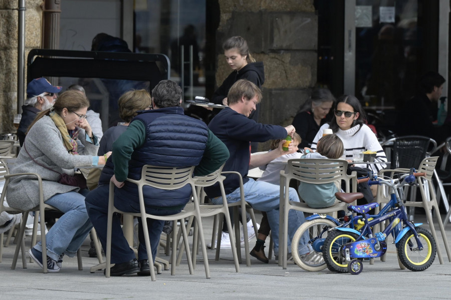 El Día del Padre llena la hostelería e impulsa la venta en los comercios de A Coruña