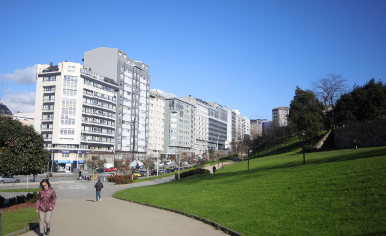 Las alegaciones de los vecinos de O Castrillón por el parque de Oza | Vivienda, peatonalización y yacimiento