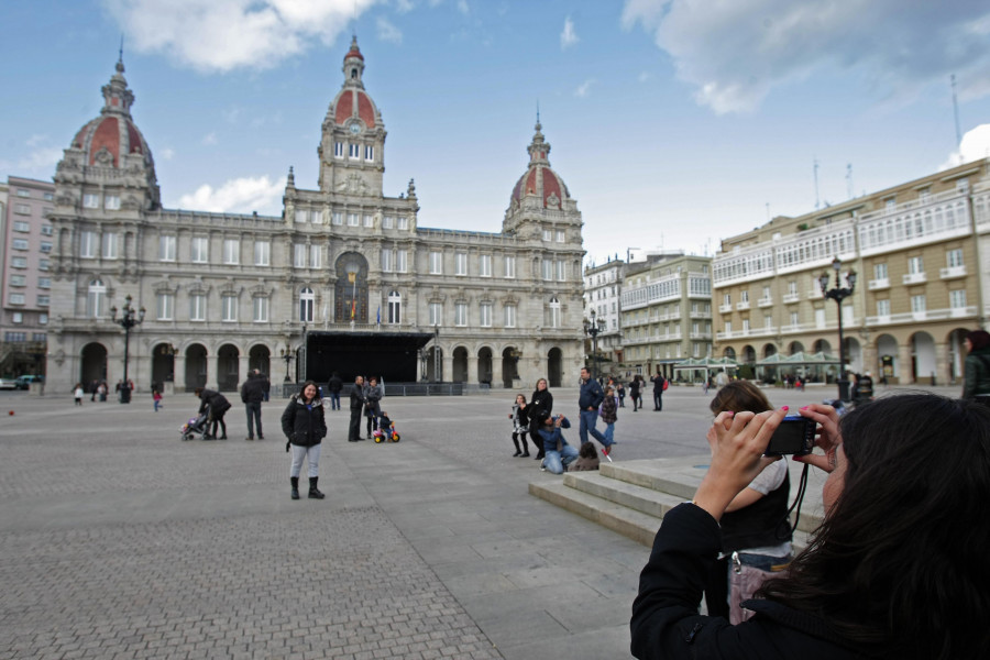 Más de 50.000 turistas visitaron A Coruña durante el mes de marzo