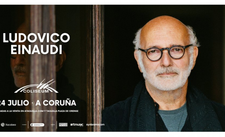 El pianista Ludovico Einaudi actuará en julio en el Coliseum de A Coruña