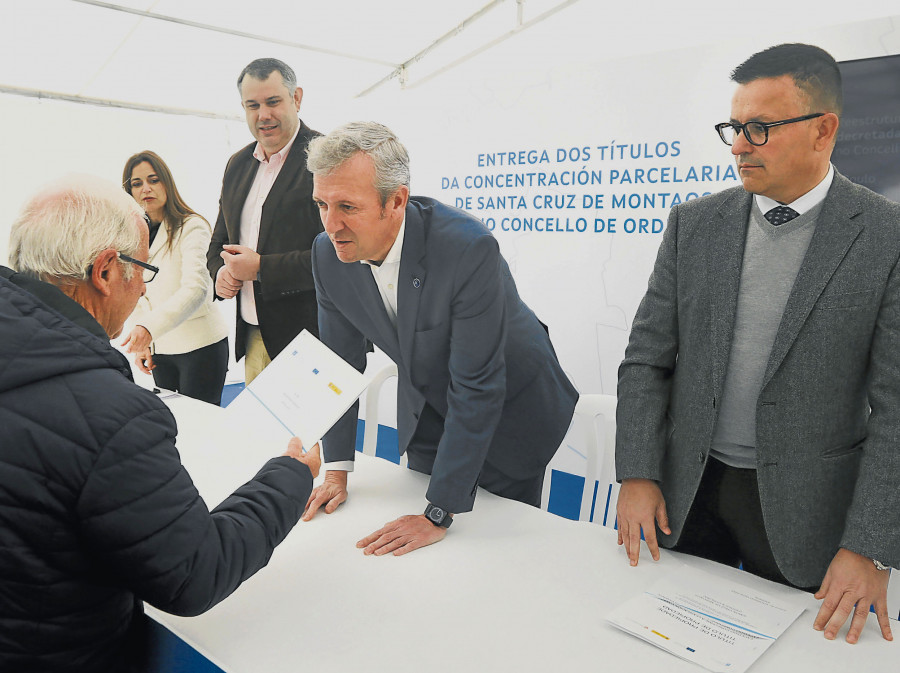 Galicia prevé llegar a la treintena de procesos de concentración parcelaria este semestre