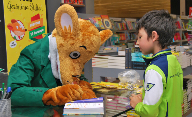 Geronimo Stilton, veinte años de éxito y diez millones de libros vendidos en España