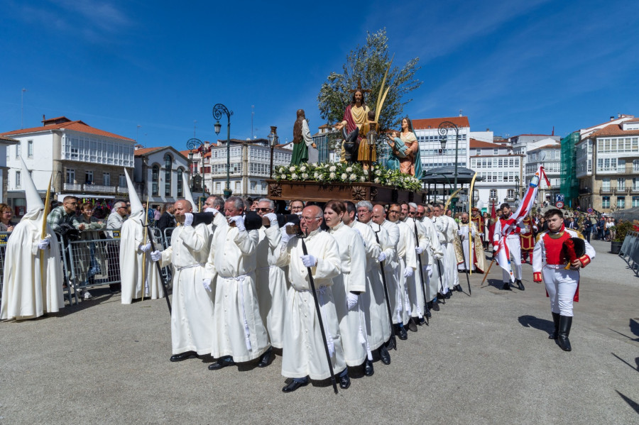 La procesión del Vía Crucis recorrerá el casco histórico de Betanzos entre Las Agustinas y Santa María