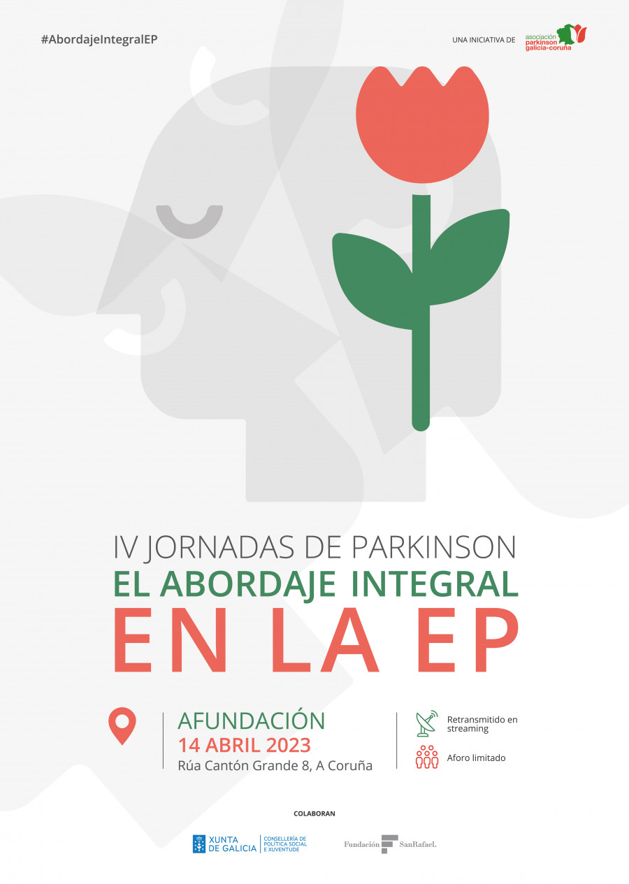 Párkinson Galicia-Coruña celebra el Día Mundial con las "Jornadas de Párkinson: el abordaje integral en la EP"