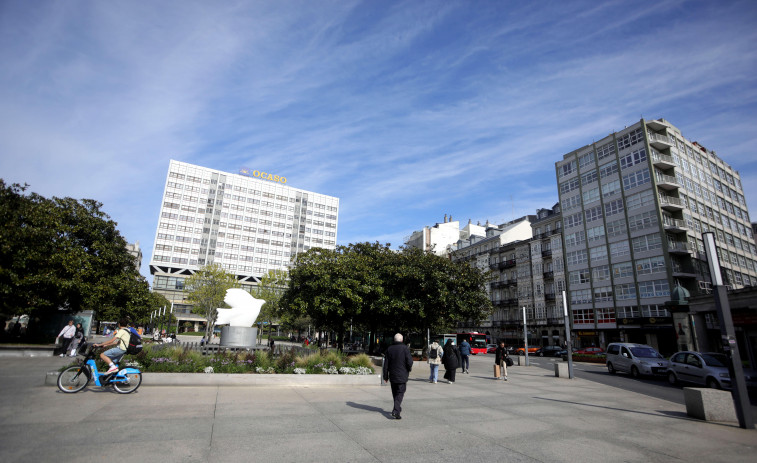 Los vecinos demandan más espacios verdes en la zona de la plaza de Pontevedra y su entorno