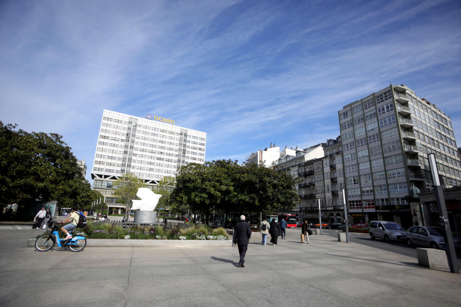 Los vecinos demandan más espacios verdes en la zona de la plaza de Pontevedra y su entorno