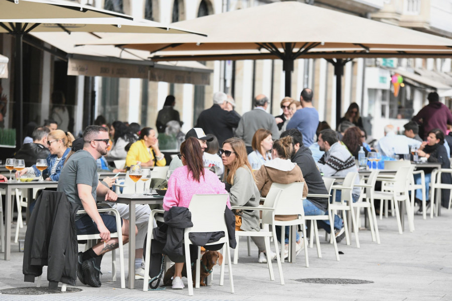 La hostelería y el ocio nocturno de A Coruña recuperan la fe gracias a los números de la Semana Santa