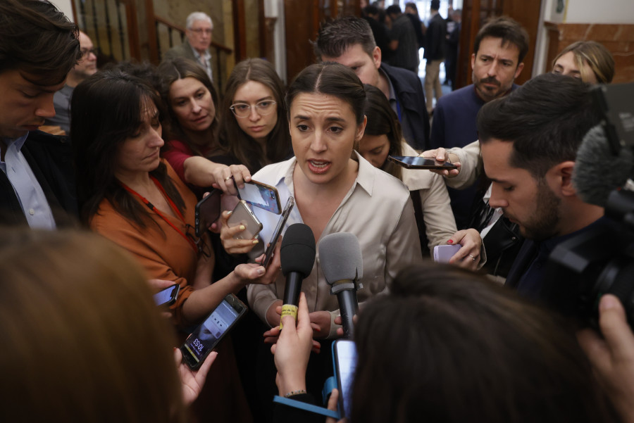 Irene Montero descarta división en Unidas Podemos en la votación de la reforma de la Ley del solo sí es sí