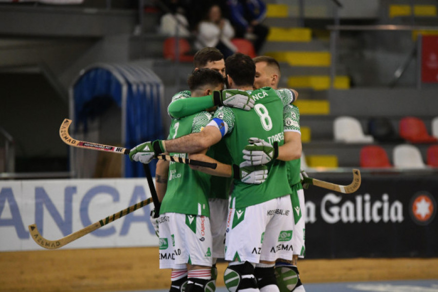 Liceo-Oliveirense: Todo al verde en Riazor