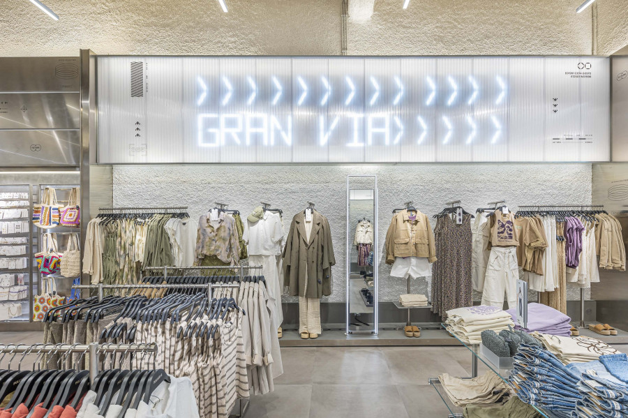 inaugura flagship store la Gran Vía de Madrid tras las recientes aperturas de Milán y A Coruña