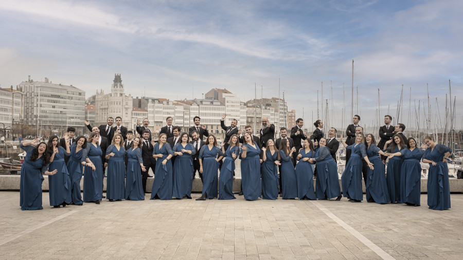 El Coro Gaos de A Coruña participa en el Certamen Coral de Ejea de los Caballeros