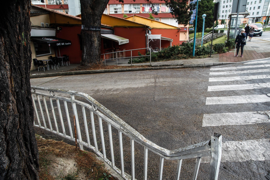 El Barrio de las Flores de A Coruña mejorará su accesibilidad con pasos elevados