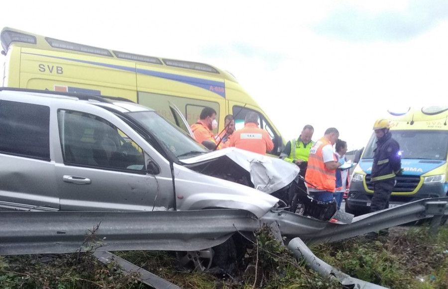 Un fallecido tras un accidente de tráfico en Sada