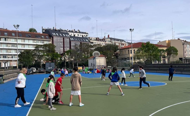 Sada celebró el Día da Educación Física na Rúa con varias actividades para 250 estudiantes