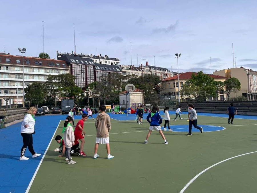 Sada celebró el Día da Educación Física na Rúa con varias actividades para 250 estudiantes