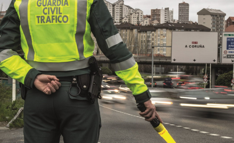 La DGT inicia este lunes en Galicia una campaña especial de vigilancia en las vías interurbanas afectadas por obras