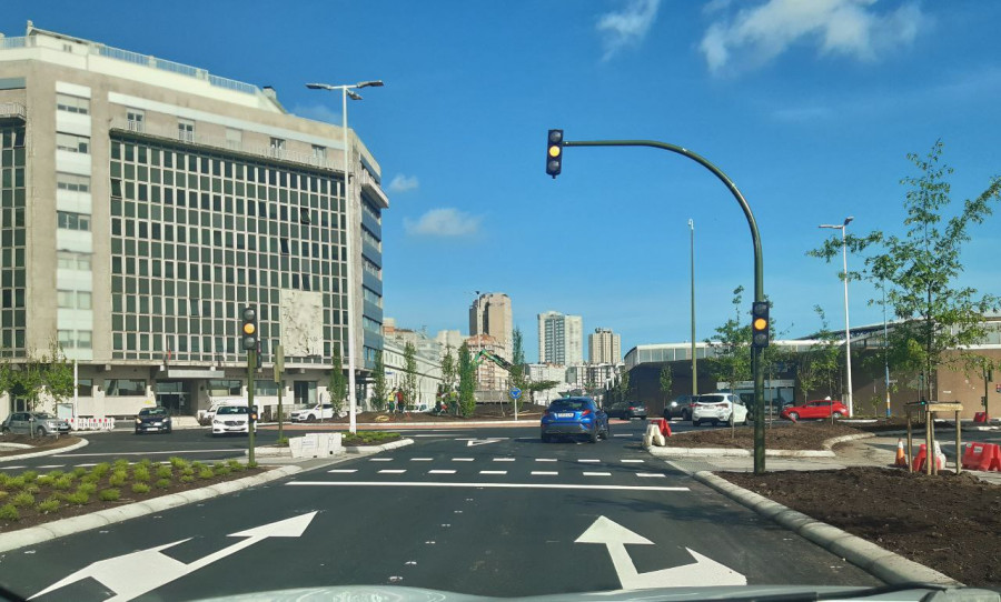 La Policía Local de A Coruña tuvo que poner paz entre los implicados en un accidente