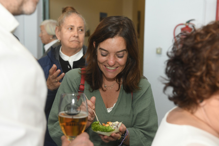 Takoyaki de merluza y ceviche de rape: la jornada de degustación de la Lonja de A Coruña