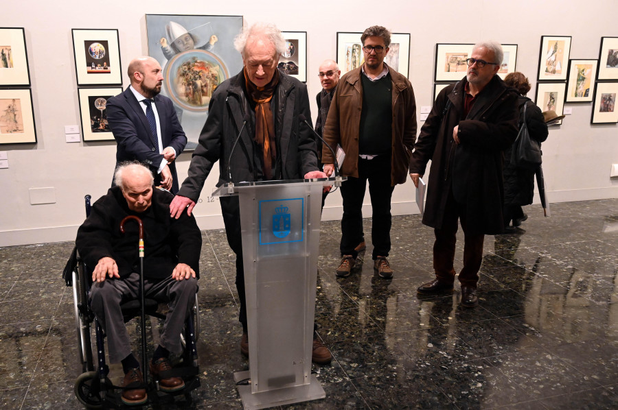 A Coruña muestra su pesar por la muerte de Manuel Ayaso, que recibió su último homenaje en la ciudad