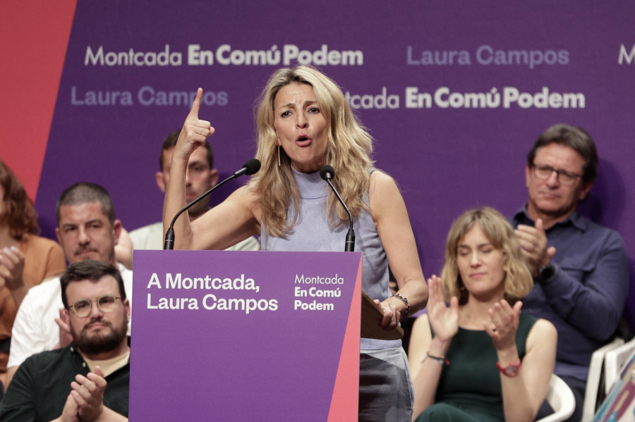 Yolanda Díaz llegará este jueves a A Coruña para apoyar a Sande